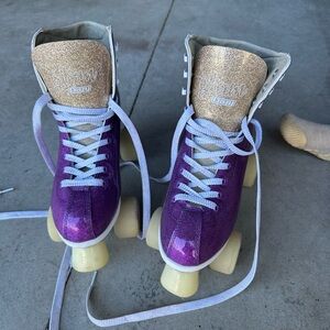 Crazy skates sparkly roller skates